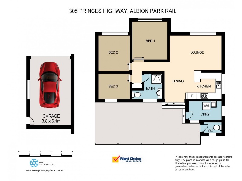 305 Princes Highway, Albion Park Rail NSW 2527 Floorplan