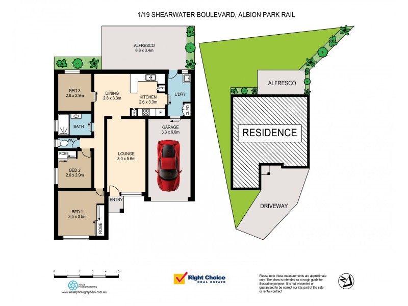 1/19 Shearwater Boulevard, Albion Park Rail NSW 2527 Floorplan