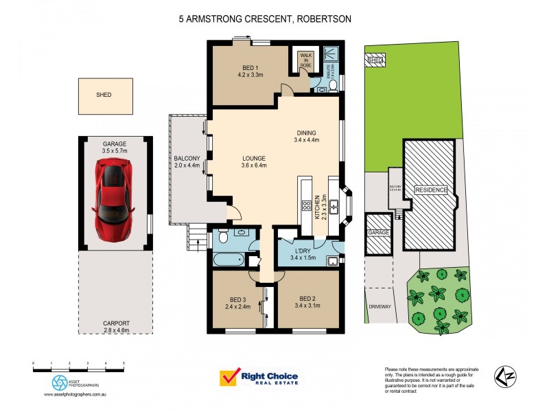 5 Armstrong Crescent, Robertson NSW 2577 Floorplan