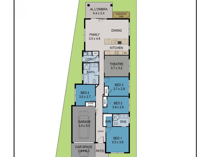 70 Yellow Rock Road, Tullimbar NSW 2527 Floorplan