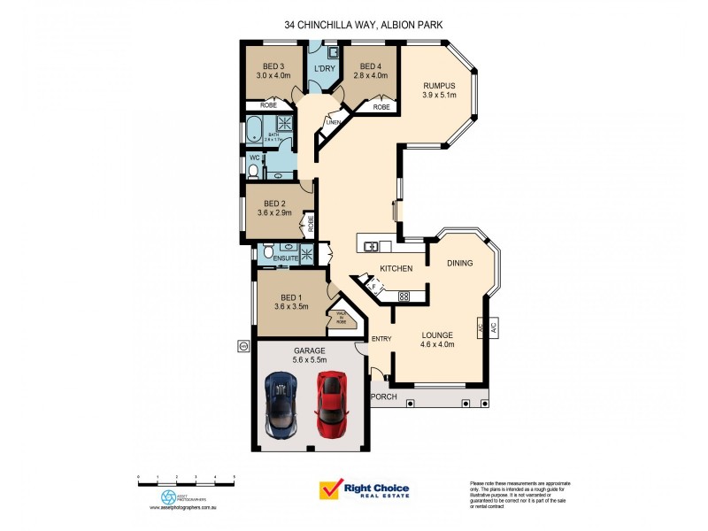 34 Chinchilla Way, Albion Park NSW 2527 Floorplan