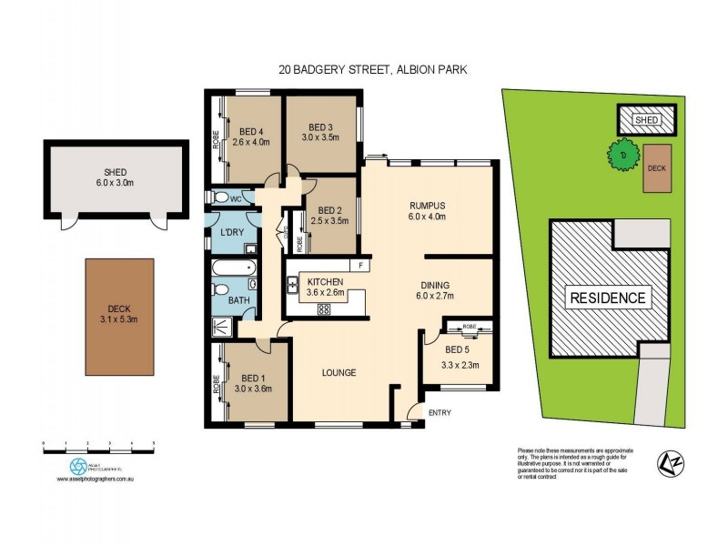 20 Badgery Street, Albion Park NSW 2527 Floorplan