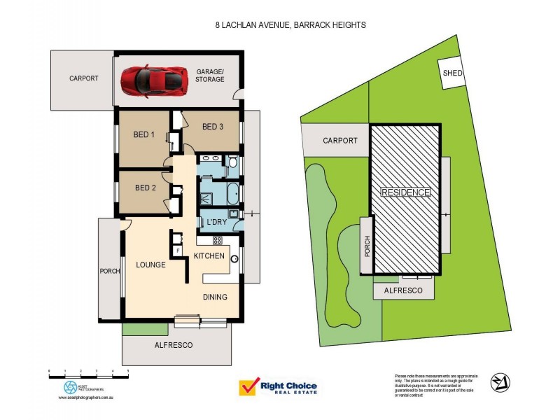 8 Lachlan Avenue, Barrack Heights NSW 2528 Floorplan