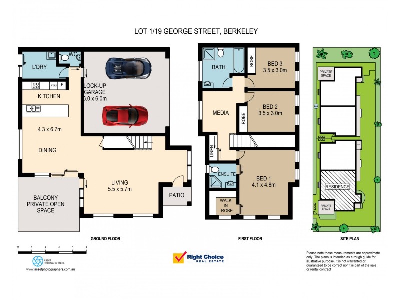 1/19 George Street, Berkeley NSW 2506 Floorplan