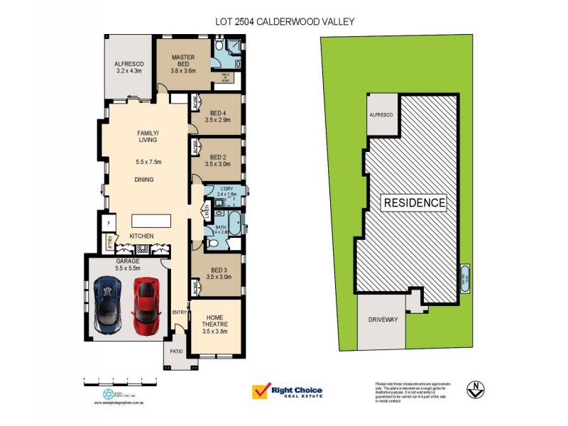 Lot 2504 Calderwood Valley, Calderwood NSW 2527 Floorplan