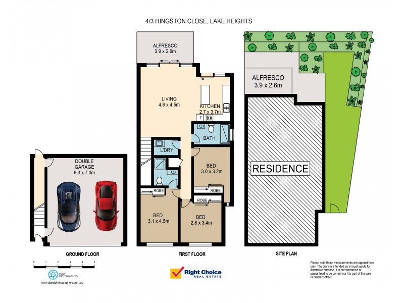 4/1-3 Hingston Close, Lake Heights NSW 2502 Floorplan