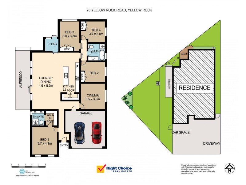78 Yellow Rock Road, Tullimbar NSW 2527 Floorplan
