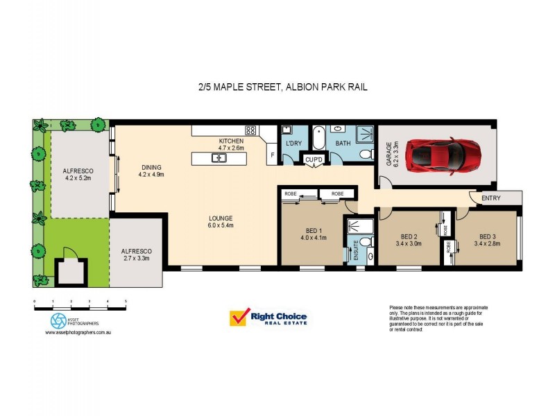 2/5 Maple Street, Albion Park Rail NSW 2527 Floorplan