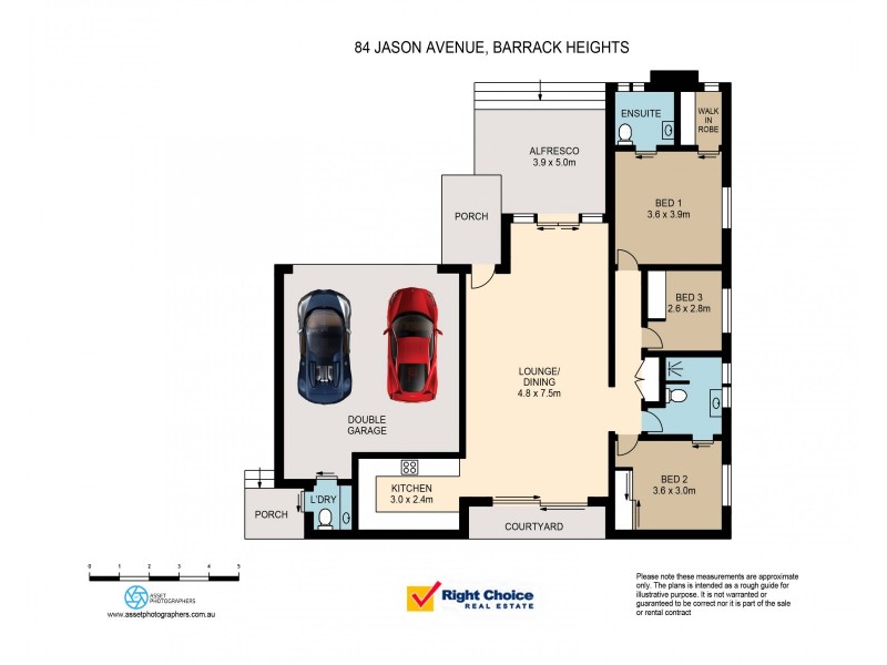 84 Jason Avenue, Barrack Heights NSW 2528 Floorplan