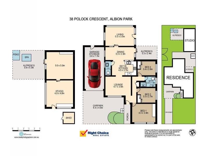 38 Polock Crescent, Albion Park NSW 2527 Floorplan