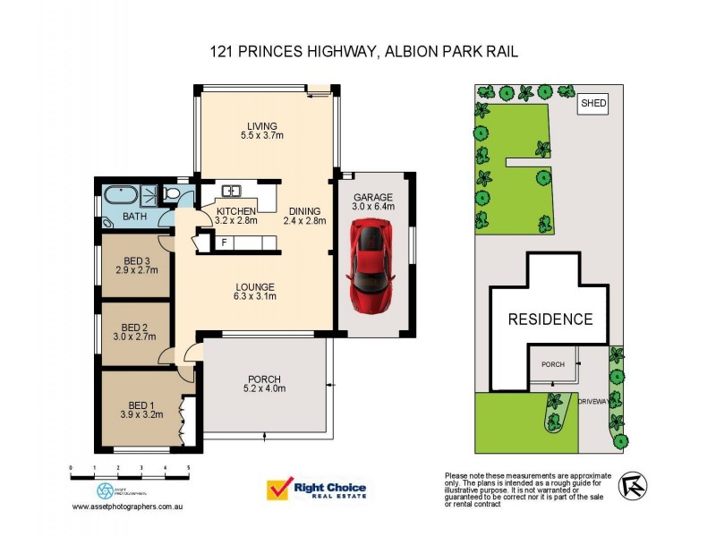 121 Princes Highway, Albion Park Rail NSW 2527 Floorplan