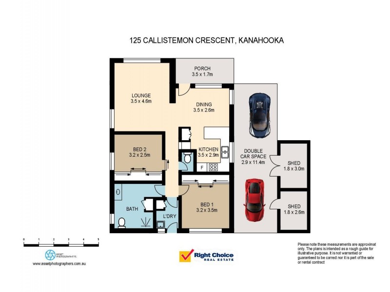 125 Callistemon Crescent, Kanahooka NSW 2530 Floorplan
