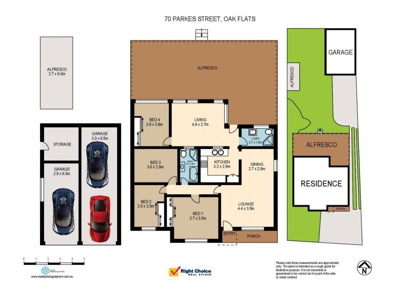 70 Parkes Street, Oak Flats NSW 2529 Floorplan