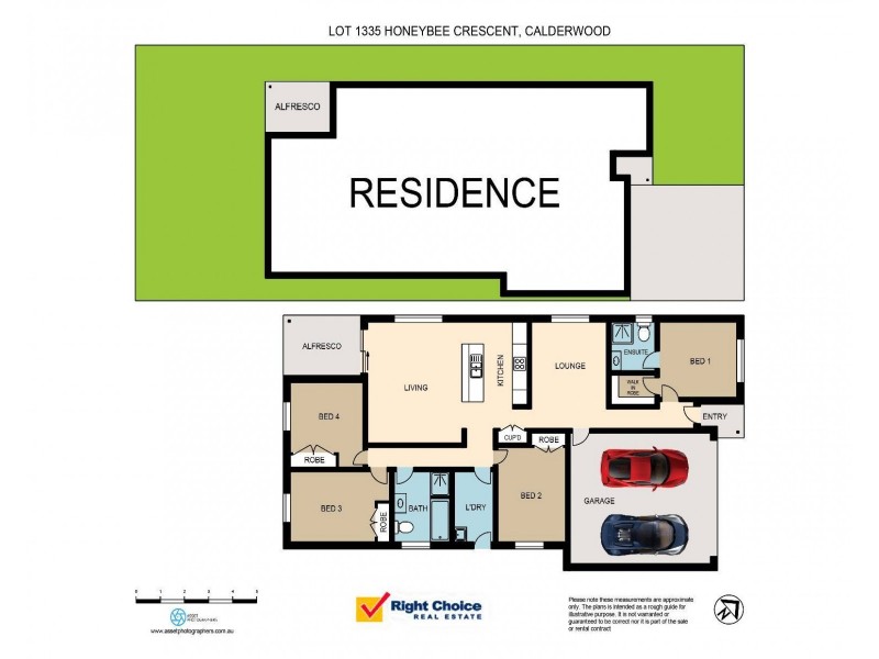 Lot 1335 Honeybee Crescent, Calderwood NSW 2527 Floorplan