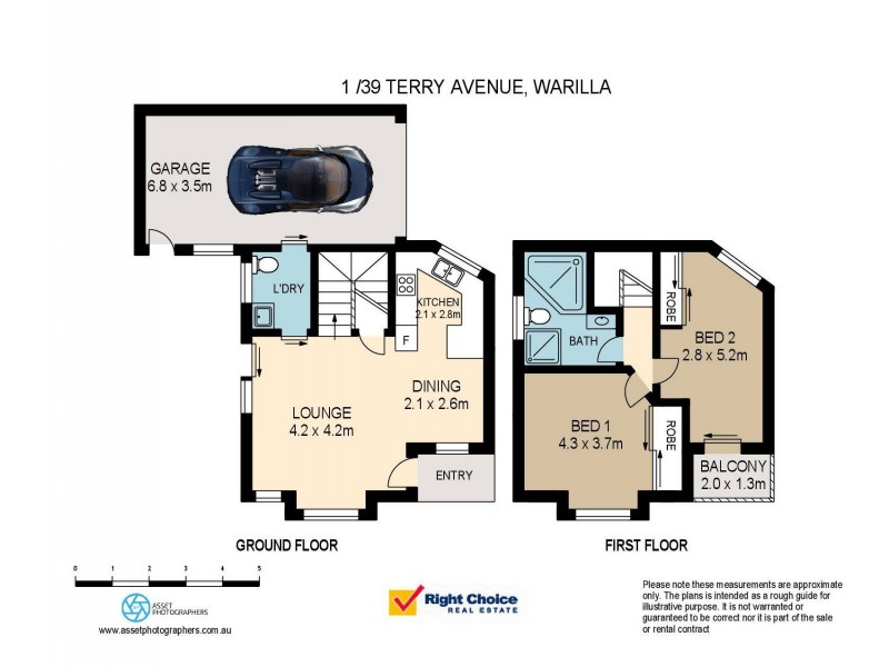 1/39 Terry Avenue, Warilla NSW 2528 Floorplan