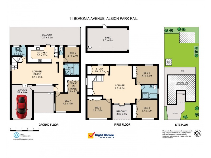 11 Boronia Avenue, Albion Park Rail NSW 2527 Floorplan