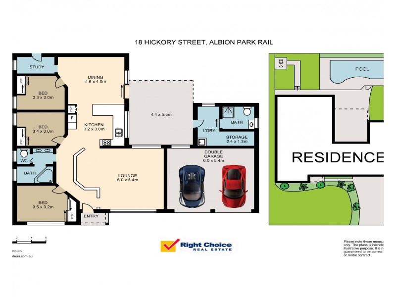 18 Hickory Street, Albion Park Rail NSW 2527 Floorplan