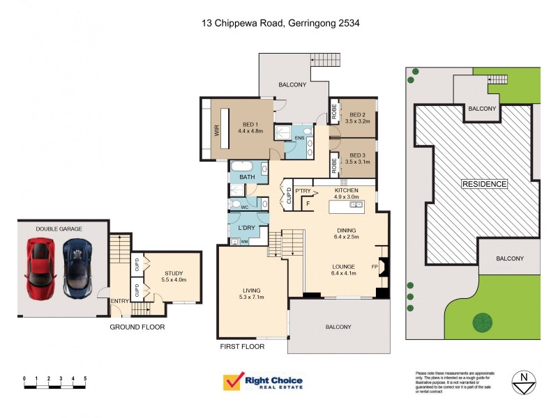 13 Chippewa Road, Gerringong NSW 2534 Floorplan