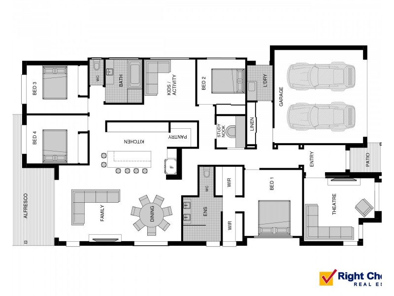 73  Brushgrove Circuit, Calderwood NSW 2527 Floorplan