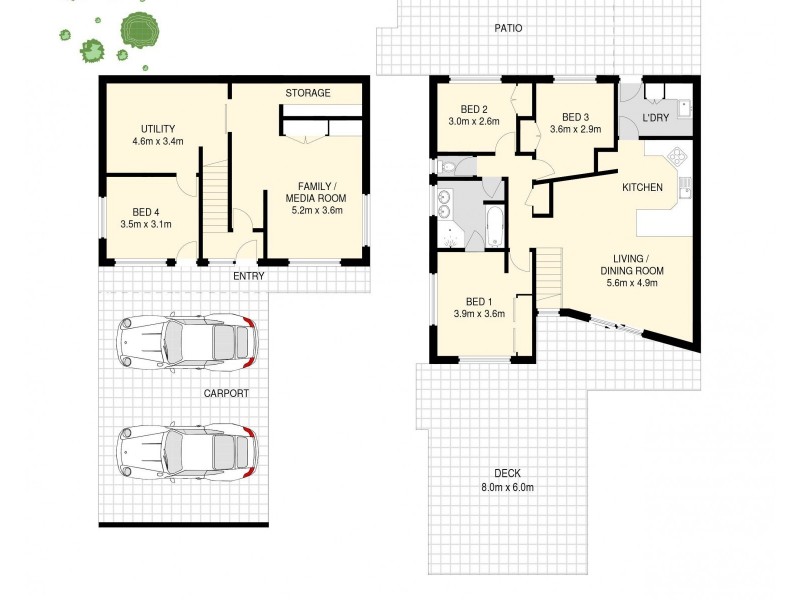 18 Woongarra Street, The Gap QLD 4061 Floorplan