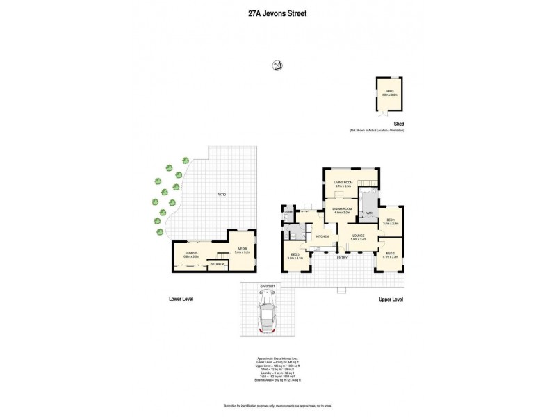 27A Jevons Street, The Gap QLD 4061 Floorplan