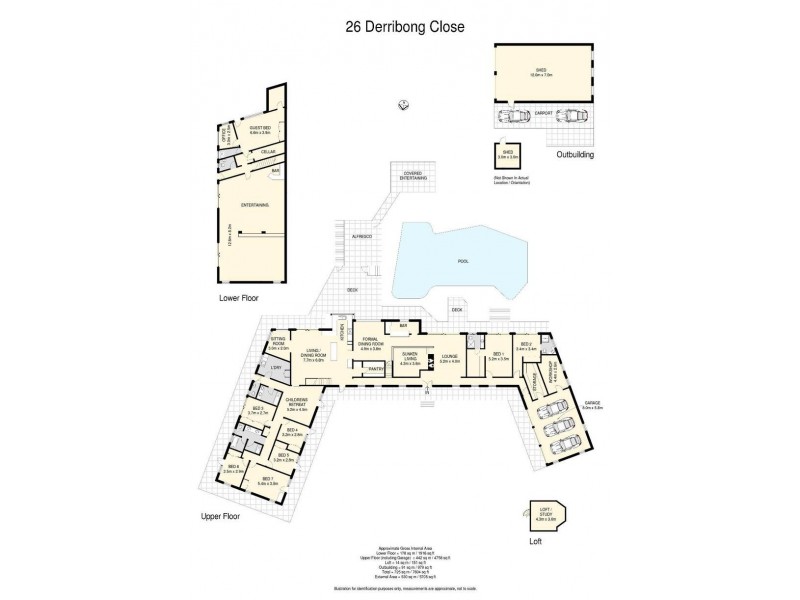 26 Derribong Close, Karana Downs QLD 4306 Floorplan