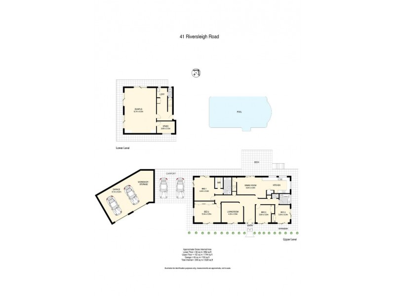 41 Riversleigh Road, Bellbowrie QLD 4070 Floorplan