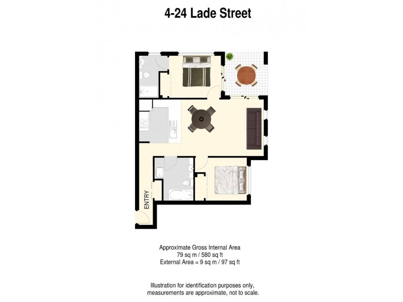 9/24-26 Lade Street, Gaythorne QLD 4051 Floorplan
