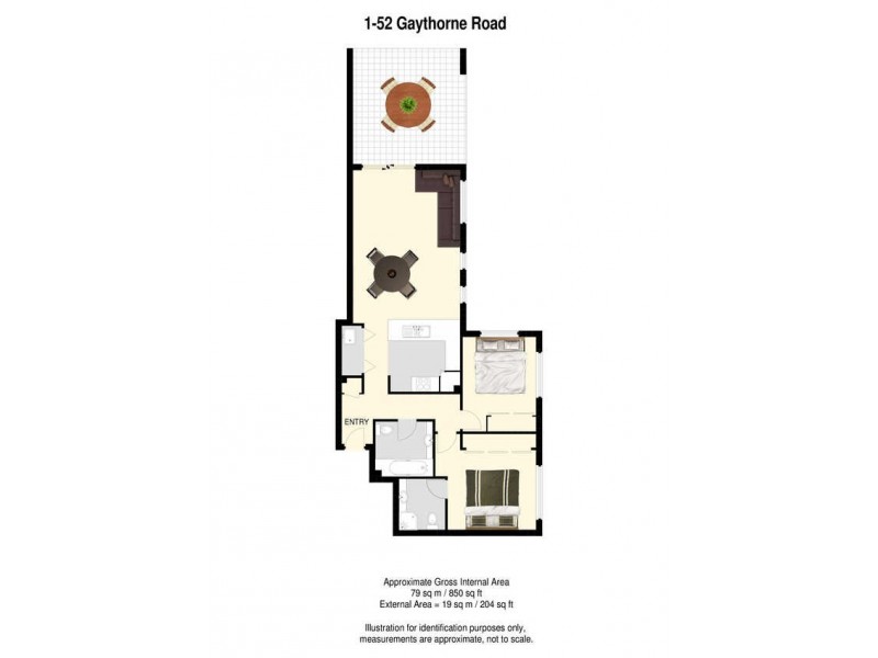 52 Gaythorne Road, Gaythorne QLD 4051 Floorplan