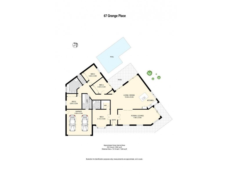 67 Grange Place, Moggill QLD 4070 Floorplan