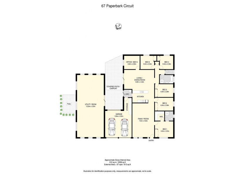 67 Paperbark Circuit, Moggill QLD 4070 Floorplan
