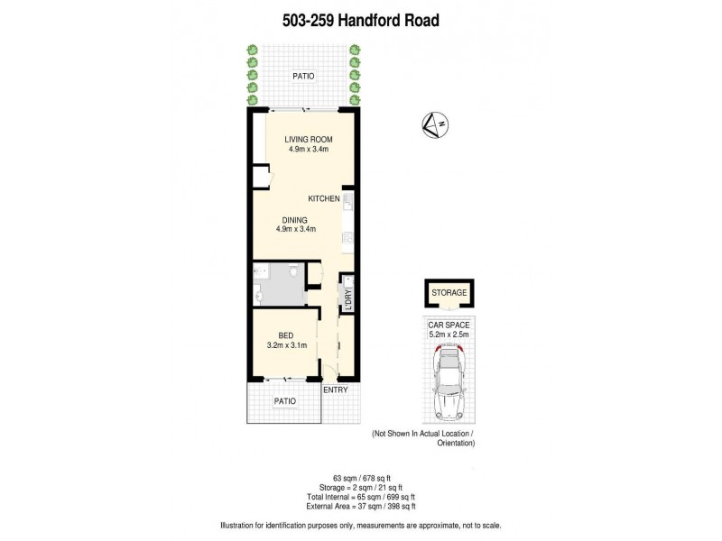 503/259 Handford Road, Taigum QLD 4018 Floorplan