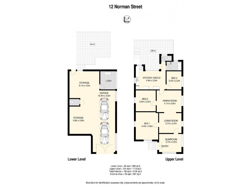 12 Norman Street, East Brisbane QLD 4169 Floorplan