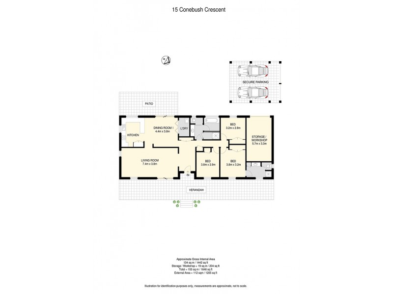 15  Conebush Crescent, Bellbowrie QLD 4070 Floorplan