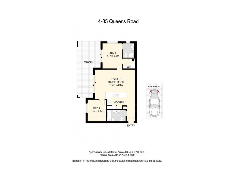 85 Queens Road, Everton Hills QLD 4053 Floorplan