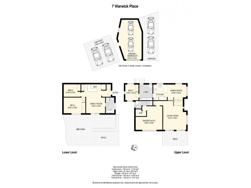 7 Warwick Place, Helensvale QLD 4212 Floorplan