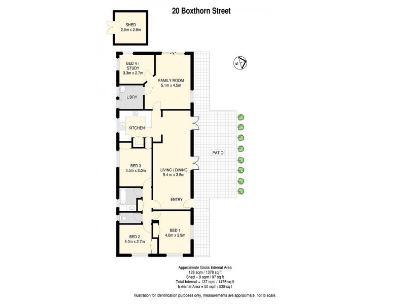20 Boxthorn Street, Bellbowrie QLD 4070 Floorplan