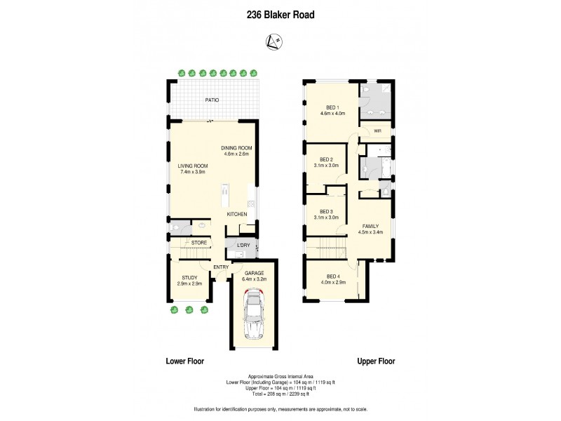236 Blaker Road, Keperra QLD 4054 Floorplan