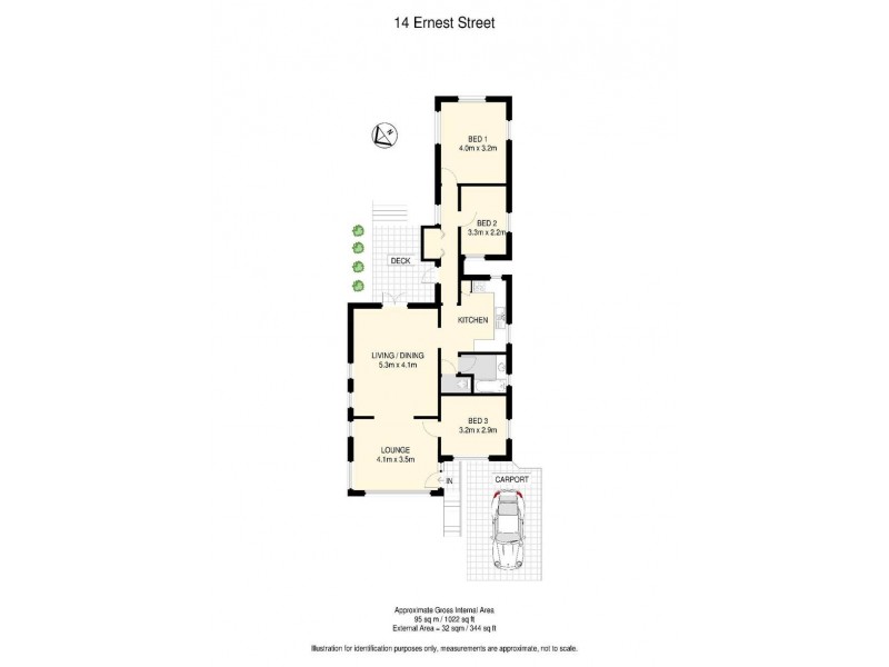 14 Ernest Street, Gaythorne QLD 4051 Floorplan
