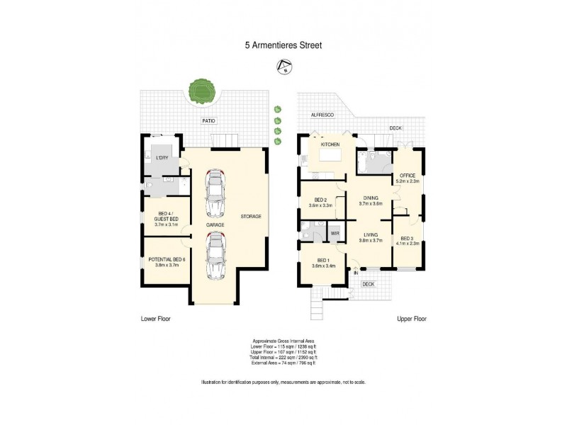 5 Armentieres Street, Kedron QLD 4031 Floorplan
