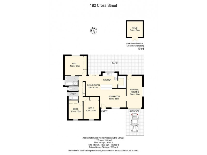 182 Cross Street, Goodna QLD 4300 Floorplan