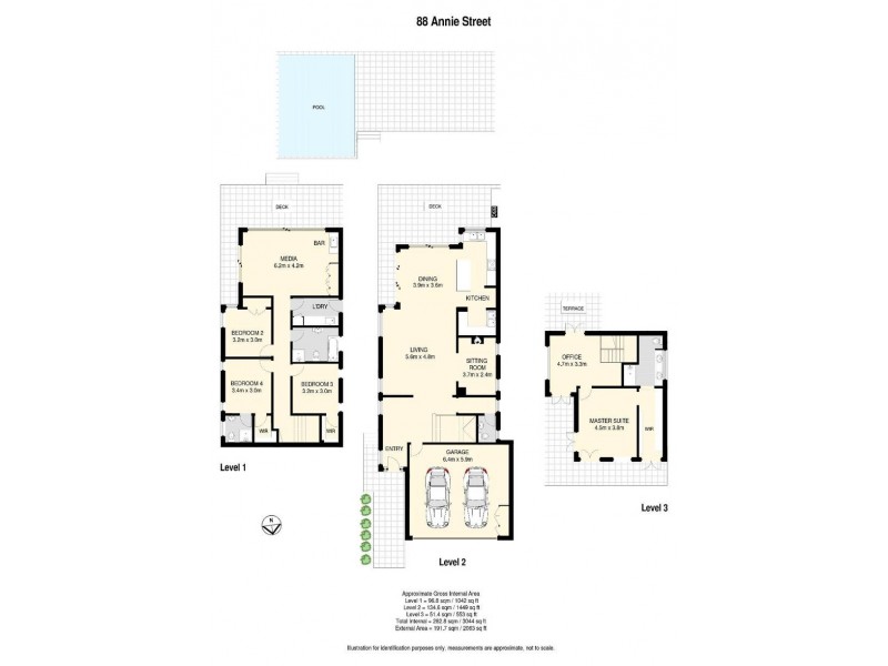 88 Annie Street, Auchenflower QLD 4066 Floorplan