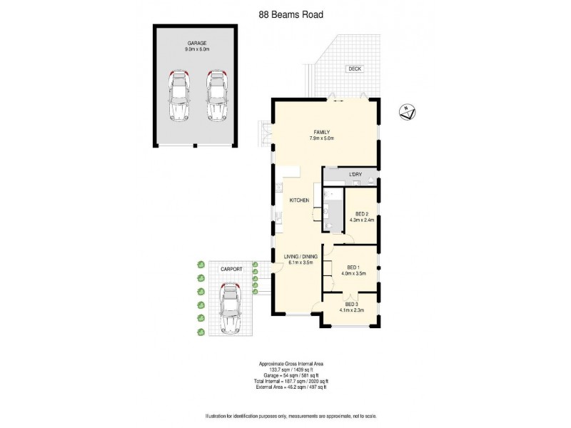 88 Beams Road, Boondall QLD 4034 Floorplan