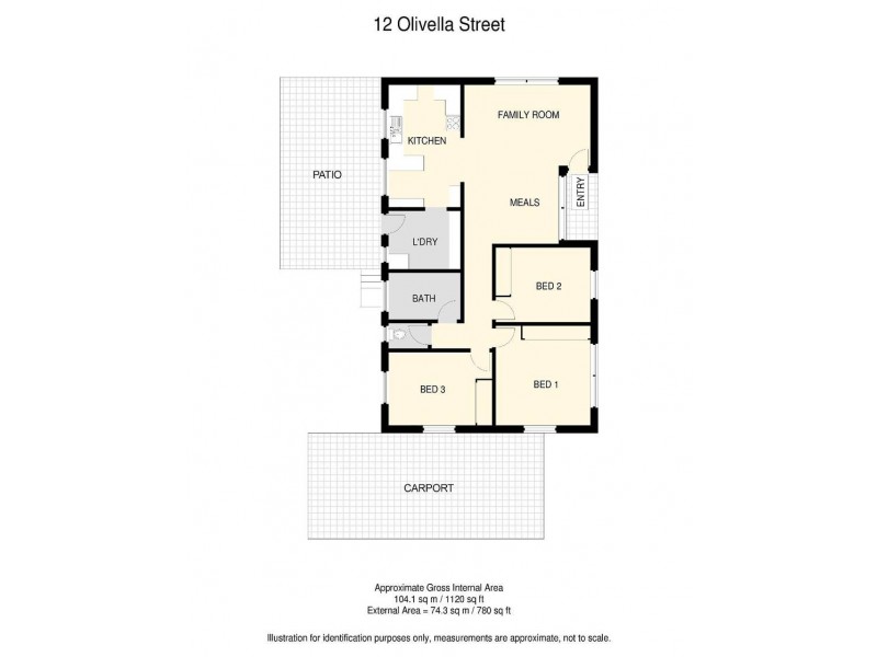 12 Olivella Street, Mansfield QLD 4122 Floorplan