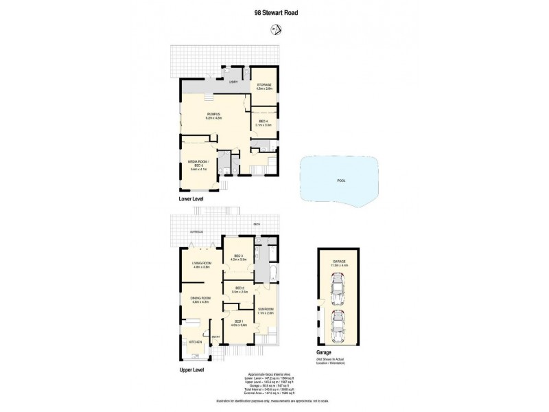 98 Stewart Road, Ashgrove QLD 4060 Floorplan