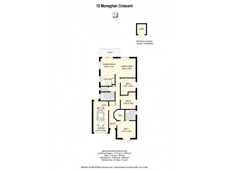 10 Monaghan Crescent, North Lakes QLD 4509 Floorplan