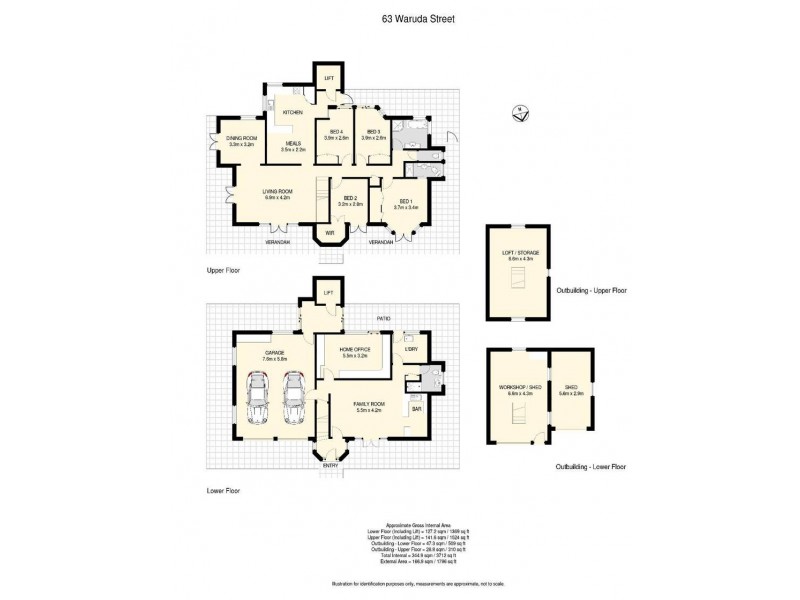63 Waruda Street, Bracken Ridge QLD 4017 Floorplan