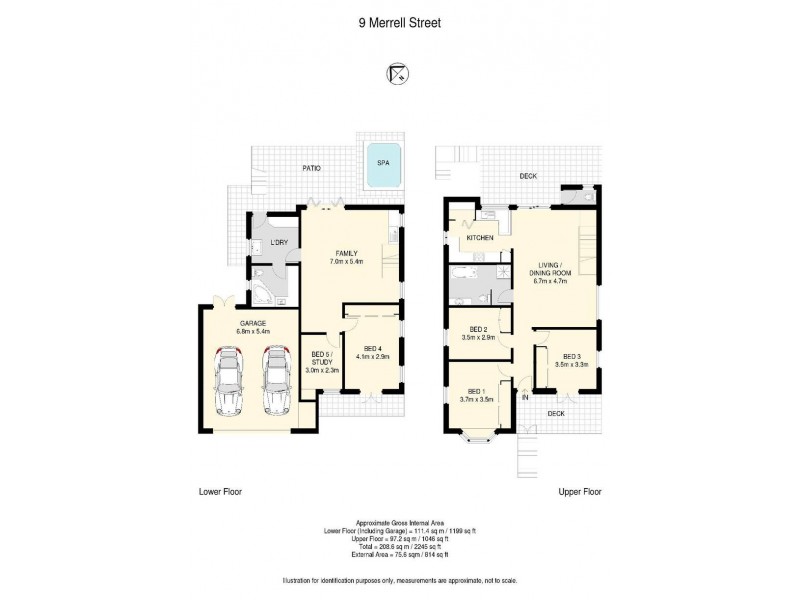 9 Merrell Street, Holland Park West QLD 4121 Floorplan