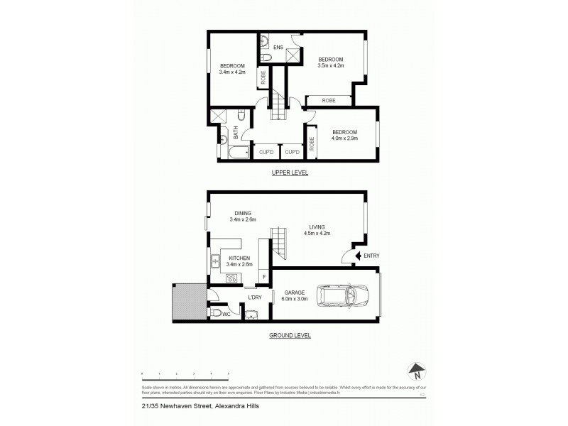 21/35 Newhaven Street, Alexandra Hills QLD 4161 Floorplan