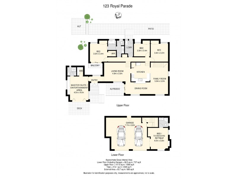 123 Royal Parade, Alderley QLD 4051 Floorplan